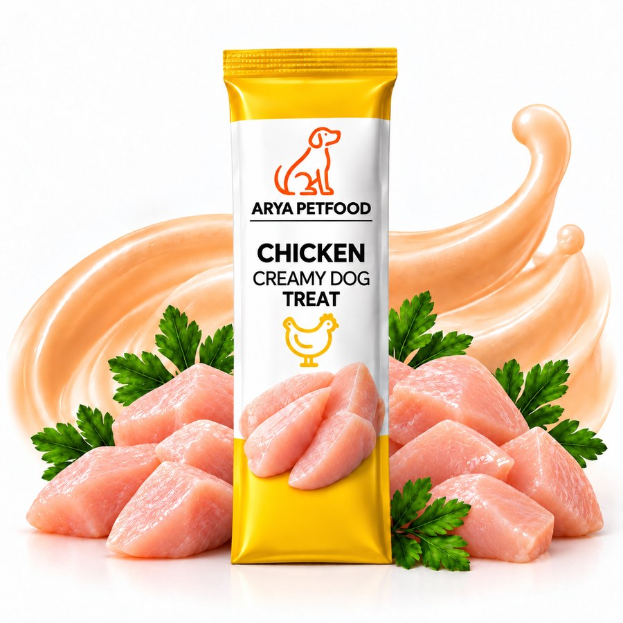 Arya Petfood الدجاج مكافأة كريمية
